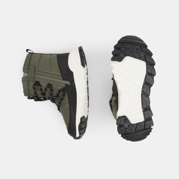 حذاء ثلج أخضر للأولاد